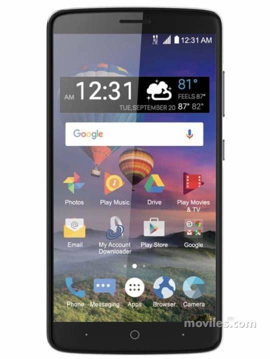 ZTE Max Blue LTE